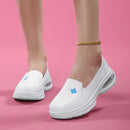 Nurse shoes for women, comfortable soft-soled flat shoes, non-slip, breathable, long-term standing without tired feet, special w