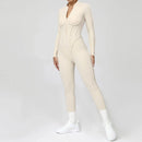 Yoga Suit Gym Set Women Training Sportswear Fitness Long Sleeved Sports Jumpsuit Women Push Up Female Workout Clothes Bodysuits