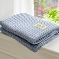 100% Bamboo Fiber Blanket Cooling Antibacterial Towel Quilt Summer Solid Color Bedding For Children Single Double Bed Blanket