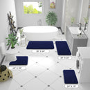 HAPIHAPPY New Chenille Bathroom Rug Mat Extra Soft Thick Absorbent Shaggy Bath Mats Non-Slip Machine Wash Dry Plush Bath Rugs