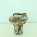 Ceramic Vase Coarse Ceramic Vase Flower Arrangement Retro Handmade Wabi Sabi Style Dry Flowers Zen Flower Arrangement