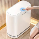 Luxury Bathroom Trash Can Anti Odor Litter Bins with Lid Large Capacity Trash Can Cleaning Kitchen Wastebasket Bathroom Supplies