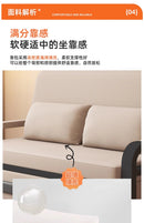 Sofa bed folding dual-purpose 2025 new small apartment living room single bed folding sofa integrated dual-purpose retractable b