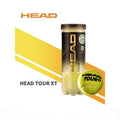 HEAD Professional Tennis Ball /TEAM Tour XT  Pro/ Training Ball Match High Elasticity Resistant Durable Excesice 3/4Pcs Lot