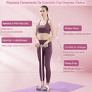 Faixa Elástica de Resistência com 4 Tubos, Aparelho de Yoga para Exercícios