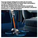 ABIR VC205 Cordless Handheld Vacuum Cleaner,27000PA,Touch Screen,Smart Dust Sensor,Auto Speed Control for Home Bed Carpet Clean