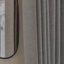 Asazal Linen Blackout Curtains for Living Room Bedroom High Quality Full Shading Decoration Luxury Modern Opaque Window Drapes