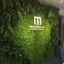 Artificial Plants Grass Wall Panel Boxwood Hedge for Indoor Outdoor Home Garden Vertical Decoration Fake Plant Grass Wedding