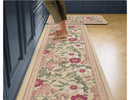 Carpet for Kitchen Floor Mat Pvc Leather Waterproof Non-slip Foot Mats Oil-proof Long Rug Spring Flower Home Decoration Rugs