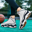 Super Cool Mens Womens Basketball Shoes Luxury Brand Sport Shoes Boy Anti Slip Outdoor Basketball Trainers Wearable Sneakers