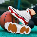 Super Cool Mens Womens Basketball Shoes Luxury Brand Sport Shoes Boy Anti Slip Outdoor Basketball Trainers Wearable Sneakers