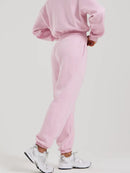 Women's Casual Sport Pants, Pure Color Drawstring Waist, Fall Winter Leisure, Halloween Christmas New Year