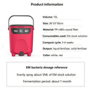10L Compost Bin Composting Bucket Courtyard Garbage Bin Deciduous Leaf Collection Kitchen Waste Fermentation Box Organic