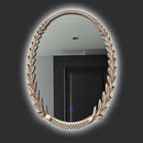 Round Decoration Mirror Clear Unique Creative Restaurant Fashion Chinese Style Mirror Luxury Large Espelho House Decoration