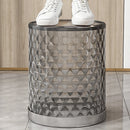Luxury Trash Can Household Living Room Bedroom Trash Can Without Lid Large Capacity Lightweight Garbage Bin Waste Paper Basket