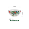 1PC Creative Kitchen Ceramic Plates Exquisite Christmas Tableware Steak Pasta Salad Plates High-quality Ceramic Dinner Plates
