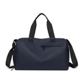 Solid Fitness Bags Zipper Large Capacity Oxford Travel Bags  Thickened Fabric High Capacity Waterproof Luggage Sports Bags