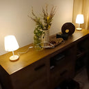 Desk Lamp Fabric Shade Bedroom Bedside Table Night Light Creative Nordic Style Decorative Lighting For Home Interior Design Led