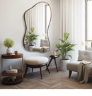 Large Size Full Body Mirror Standing Art Wall Luxury Irregular Frame Accent Unique Mirror Xenomorph Espelhos Trendy Furniture