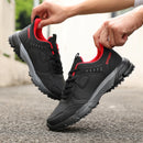 High Quality Men's Sports Shoes Black Trendy Look Enhanced Traction Outdoor Sneakers Non Slip Walking Men Shoes Tenis Masculino