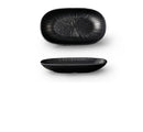 Modern Dinner Set Plates and Dishes Not Easily Broken Melamine Plate Black Cutlery Soy Sauce Dish Kitchen Hotel Tableware