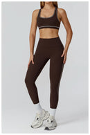 Yoga Clothes Set 2/3PCS Sportswear Gym Outfits Women Sports Set High Waist Leggings Fitness Suit Running Bra Workout Tracksuit