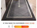 Kitchen Carpet Waterproof Floor Mat Pvc Leather Oil-proof Foot Mats Non-slip Long Carpets British Style Home Decor Rugs 주방러그