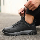 High Quality Men's Sports Shoes Black Trendy Look Enhanced Traction Outdoor Sneakers Non Slip Walking Men Shoes Tenis Masculino