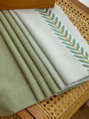 Japanese Minimalism Luxury Chenille Curtians for Living Dining Room Bedroom High-end Embroidery Shading Cortinas Customize