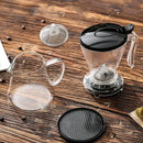600ml Pour Over Coffee Dripper Cold and Heat Resistant Removable Coffee Filter Hand-brewed Espresso Pot Infuser Loose Leaf Tea
