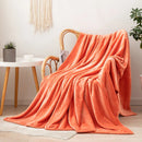 Home Textiles Flannel Blanket Air Conditioning Blanket Thin Spring Summer Fleece Blanket Office Nap  Blanket Multi-size Optional