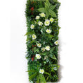 40 * 120CM New Artificial Green Simulated Plant Grid Milan Eucalyptus Wedding Background Wall Decoration