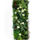 40 * 120CM New Artificial Green Simulated Plant Grid Milan Eucalyptus Wedding Background Wall Decoration