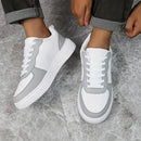 Women's Casual Shoes Breathable Walking Flat Shoes Sneakers White Female Footwear Sports Running Outdoor Walking For Men Tennis