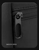 Solid Fitness Bags Zipper Large Capacity Oxford Travel Bags  Thickened Fabric High Capacity Waterproof Luggage Sports Bags