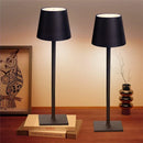 Hotel Cordless Usb Rechargeable Table Lamp Poldina Waterproof Touch Switch Table Lamps for Bedroom Hotel Living Room Restaurant