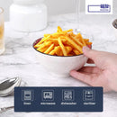 3Pcs Ceramic Bowl Set 4.5-Inch Rice Bowl Microwave Safe Home Dinning & Restaurant High Quality Ceramic Soup Bowl Set