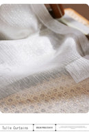 Pure White Shiny Silver Wire Stripe Tulle，Curtains for Living Room， Modern Simple Window Screen Bedroom Voile Blinds for windows
