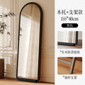 Living Room Attachment Mirror Black Glass Vanity Standing Aesthetic Mirror Dressing Art Nordic Espejo Pared Home Decoration