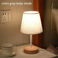 Desk Lamp Fabric Shade Bedroom Bedside Table Night Light Creative Nordic Style Decorative Lighting For Home Interior Design Led