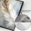 Modern Feathers Abstrac T Art Canvas Painting Posters and Prints Minimalism Wall Art Pictures for Living Room Home Decoration