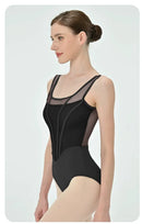 Retro Ballet Leotard Women New Design Spliced Gymnastics Bodysuit Dance wear Adult Elegant Female Yoga Clothing