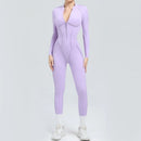 Yoga Suit Gym Set Women Training Sportswear Fitness Long Sleeved Sports Jumpsuit Women Push Up Female Workout Clothes Bodysuits
