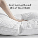 Cotton Body Pillow for Sleeping Decorative Body Pillow for Bed with 100% Cutton Cover High-Grade & Soft