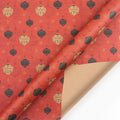 Retro Single-sided Wrapping Paper Kraft Christmas New Year Gift Packaging Paper DIY Craft Paper for Party Birthday Holiday