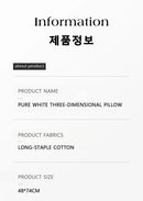 Cotton Body Pillow for Sleeping Decorative Body Pillow for Bed with 100% Cutton Cover High-Grade & Soft