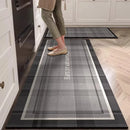 Kitchen Carpet Waterproof Floor Mat Pvc Leather Oil-proof Foot Mats Non-slip Long Carpets British Style Home Decor Rugs 주방러그