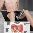 Thigh Master Hip Trainer Exercise Equipment Fitness Home Exercise Pelvic Muscle Trainer Buttock forMen Floor Adjustable Strength