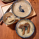8inch Japanese Dessert Salad Dinner Plate Ceramics Pasta Cake Serving Dish Dipping Sauce Dishes Hand-painted Tableware