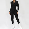 Yoga Suit Gym Set Women Training Sportswear Fitness Long Sleeved Sports Jumpsuit Women Push Up Female Workout Clothes Bodysuits
